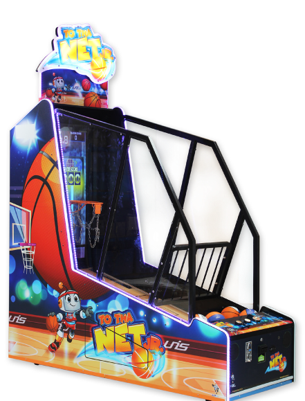 2024 Hot Sale Basketball Machine Coin Operate To Tha Net JR Basketball Machine 