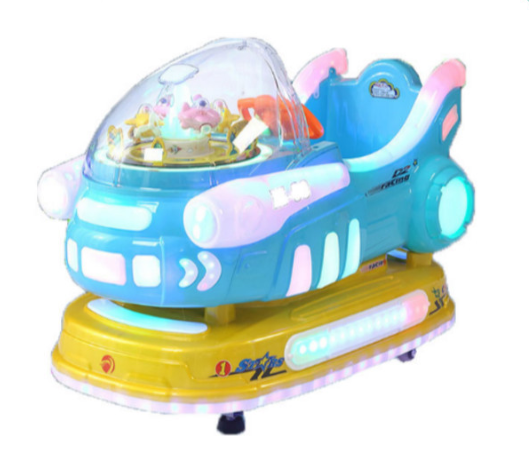 Cheap price wonderful space ship Kids electric ride on swing ride on car game machine