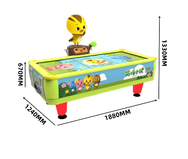 Hot sale arcade coin operated Cute Chicken Hockey table Galaxy air hockey table for sale Amusement game machine