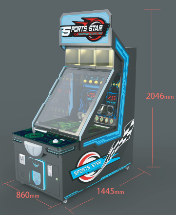 Wholesale Coin Operated Sport Star Games Arcade Ticket Redemption game machine for Game Center