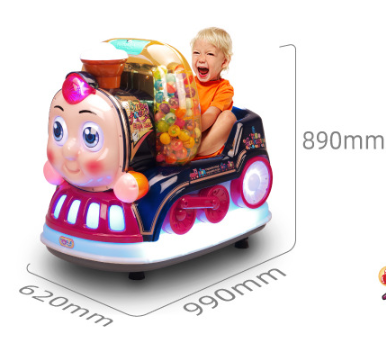 Hot sale amusement park coin operated baby Face kiddie ride machine for kids