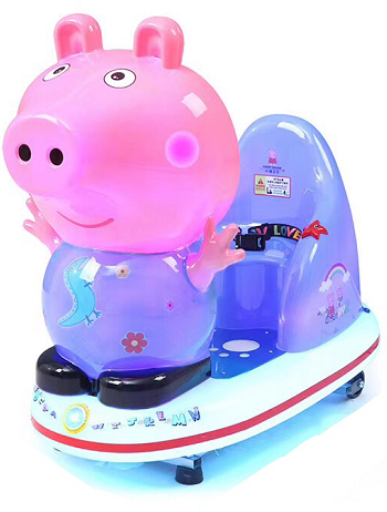 Hot selling popular Peppa Pig kiddie ride machine kids games